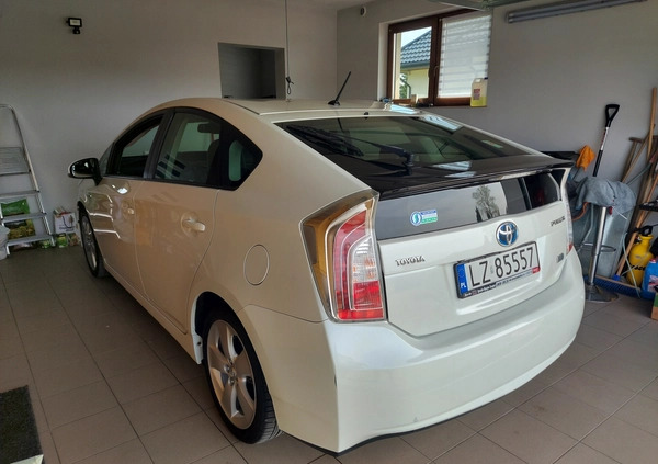 Toyota Prius cena 54800 przebieg: 169000, rok produkcji 2013 z Raciąż małe 29